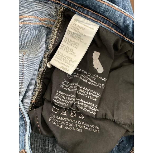 AG Adriano Goldschmied Everett Slim Straight Jeans 36x34 - Picture 6 of 6